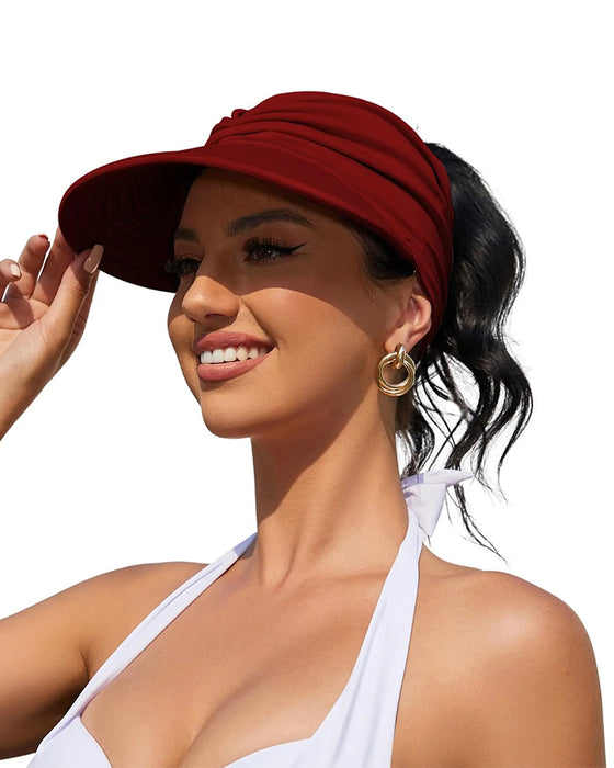 Casual Elastic Visor Hat