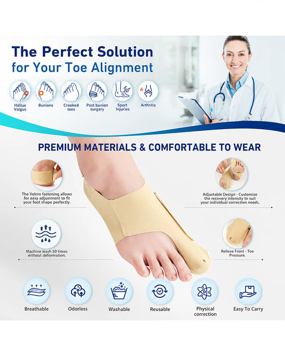 Adjustable BunionSupport Corrector
