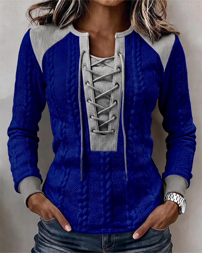 Stylish Fitted Casual Top