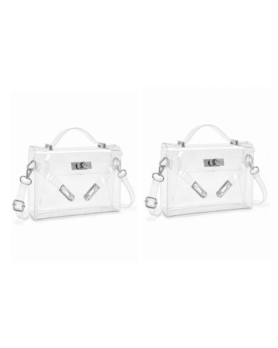 Women's Transparent Jelly Bag