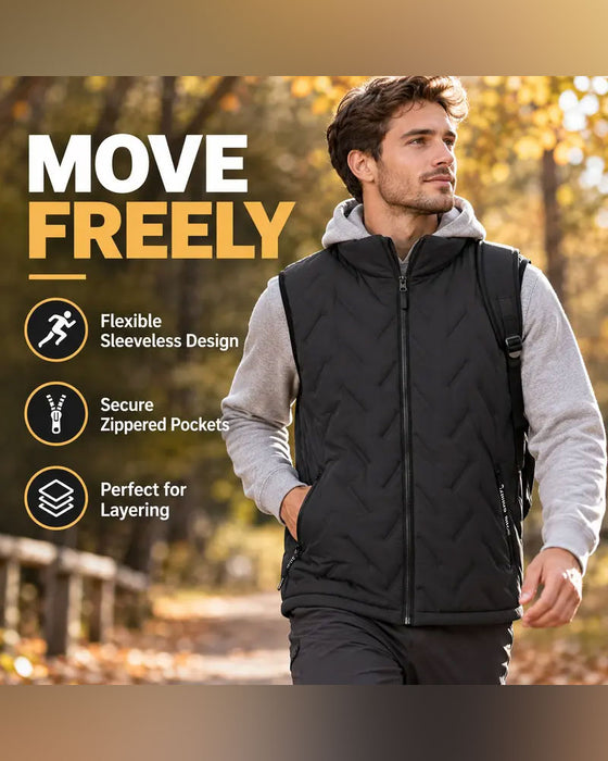 Warm Casual Pocket Vest