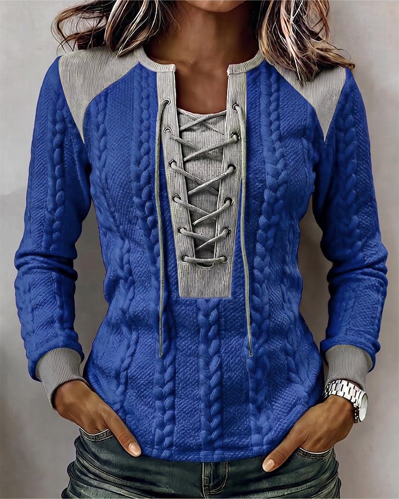 Stylish Fitted Casual Top