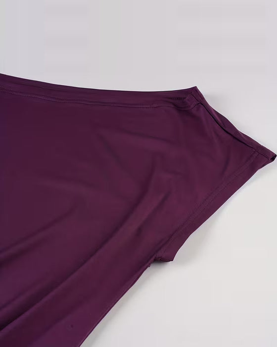 Off-Shoulder Asymmetrical Bodycon Dress