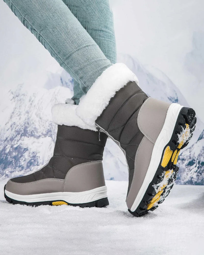 Women’s Non-Slip Warm Zipper Snow Boots