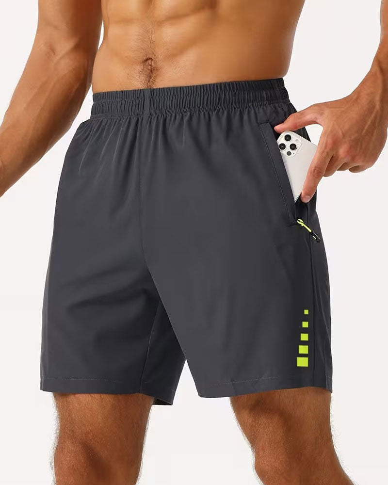 Men's Elastic Waist Casual Short