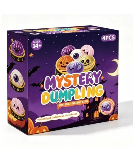 Halloween Cute Scary Ghost Maruko Squishy Squeeze Toy Set, Mini Portable Stress Toy, Sensory Products for Halloween Things, Party Treat Bag Fillers & Mini Gifts