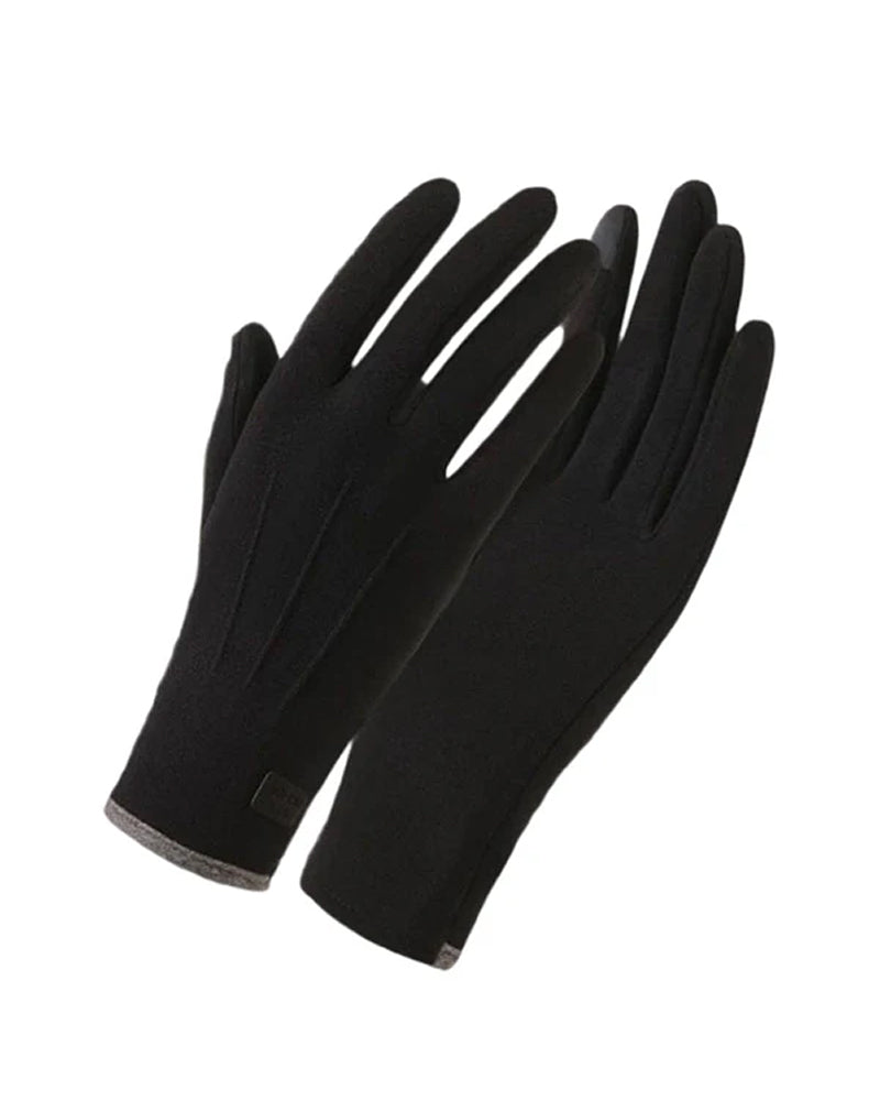 Warm And Windproof Gloves With Touchscreen Function And Anti-Slip Grip