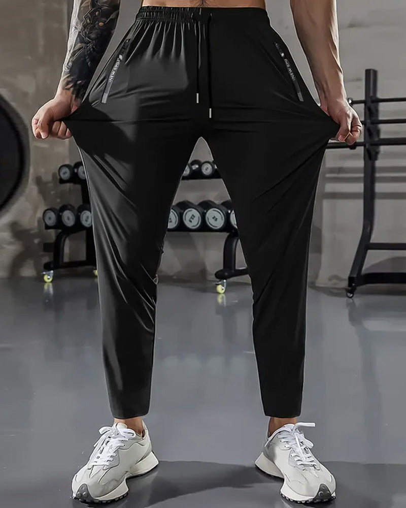 High Stretch Premium Italian Black Trouser