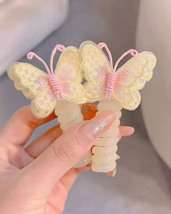 Butterfly Telephone Wire Hair Bands