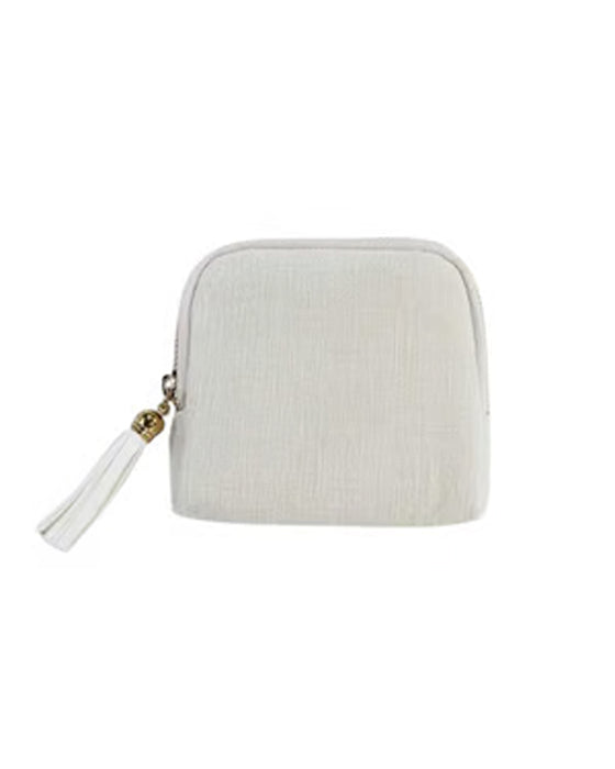 Fringed Jewelry Storage Pouch