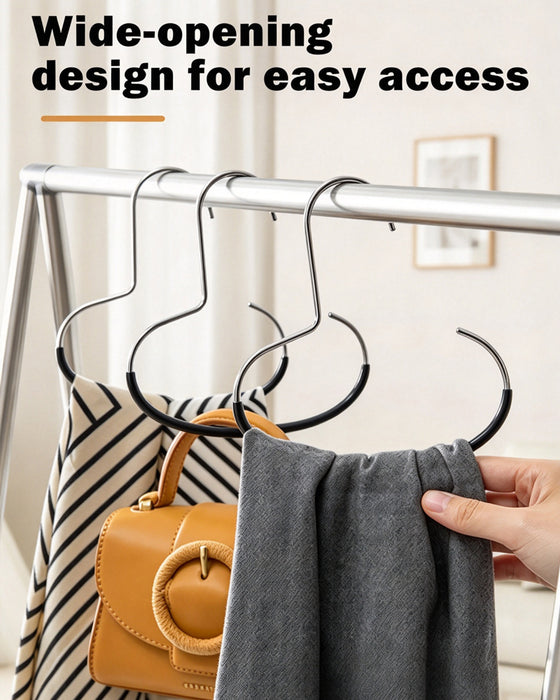Organizer Durable Stainless Steel Hangers With Reinforced Edges For Long Term Use