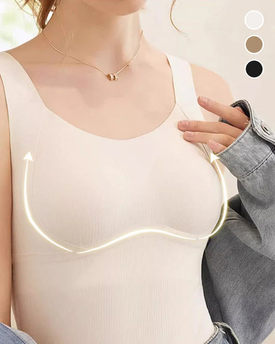 Women's Thermal Tank Tops With Built-in Bra