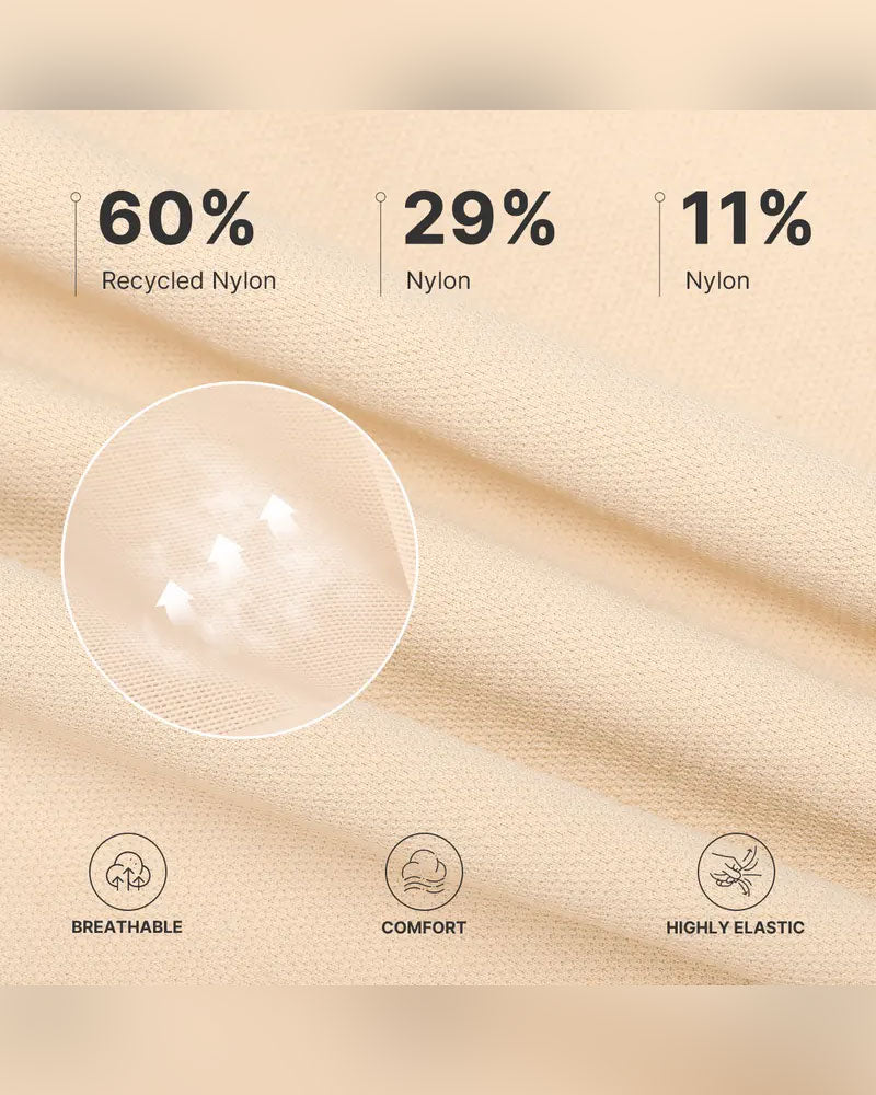 Shapewear For Women's Seamless High-Waisted Tummy Control