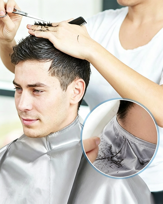 ✂🧹 Hair Cutting Cape with Catcher