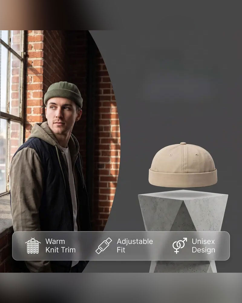 Adjustable Soft Stretch Beret