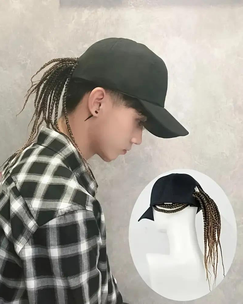Wig Baseball Cap