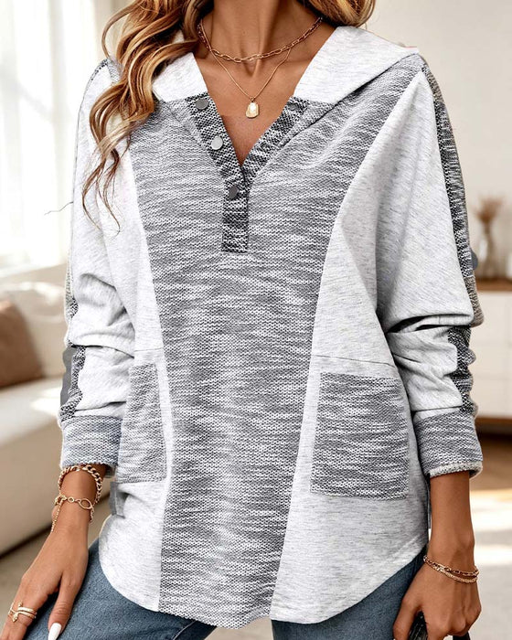 Long Sleeve Casual Hoodie