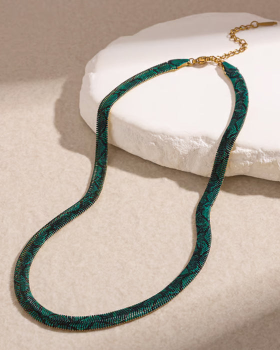 Serpent Statement Necklace – A Symbol of Mystery & Power