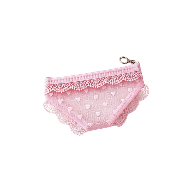 Heart-Shaped Triangular Bag