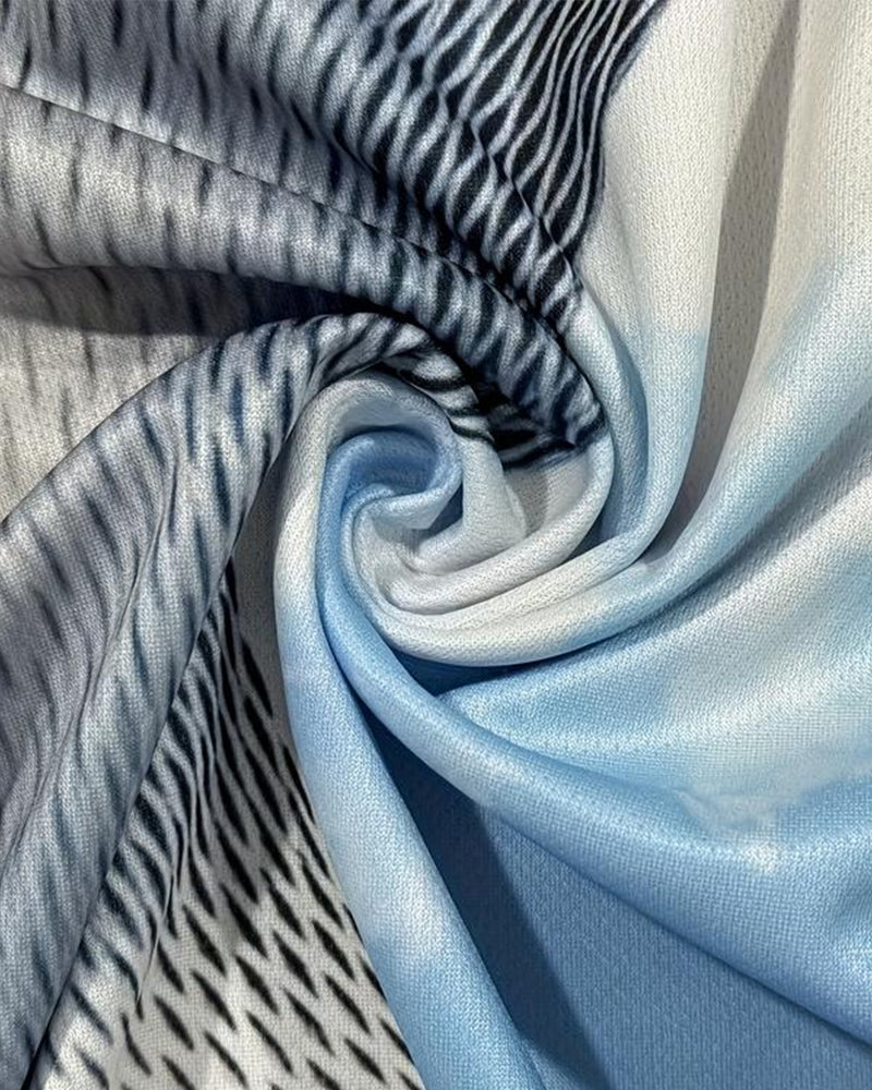 3D Digital Printing Fashion Trend Casual Men's Short-Sleeved T-shirt