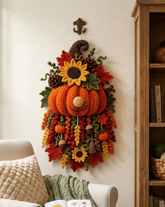 DIY Seasonal 3D Crochet Door Hanger Kit Collection