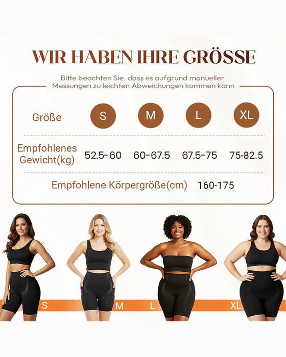 High-Waisted Shaping Butt Lifting Effect Shorts