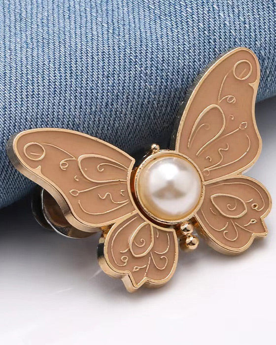 Pearl Butterfly Waist Buckle