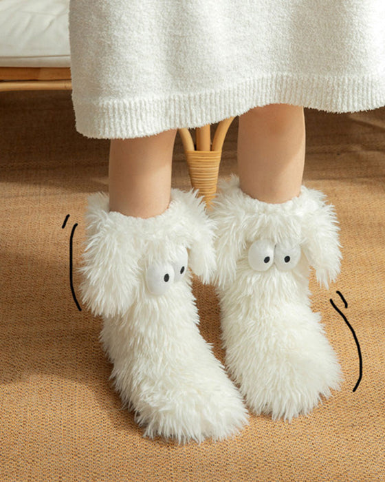 Winter Sherpa Floor Socks