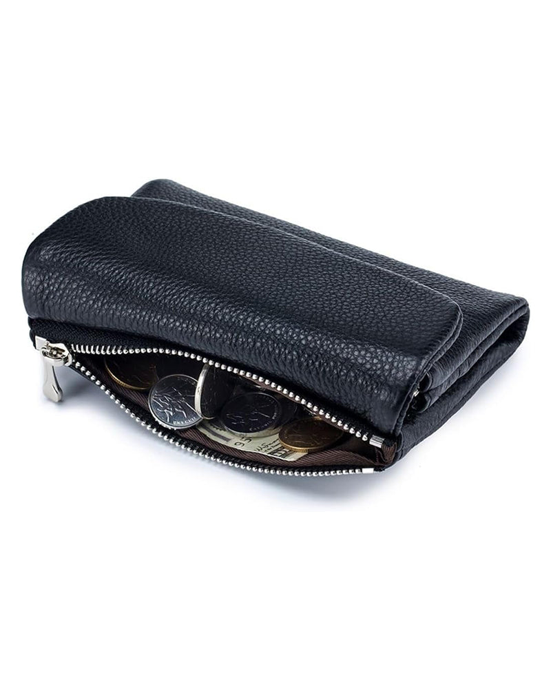 Short Soft Leather Wallet