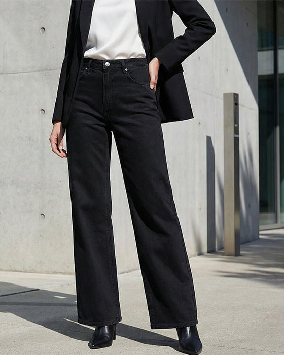 Loose Straight Leg Jeans