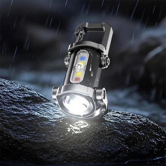 Rechargeable Mini Flashlight Keychain