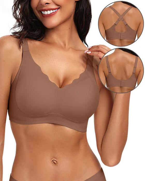💖Seamless Scalloped Push-Up Bra