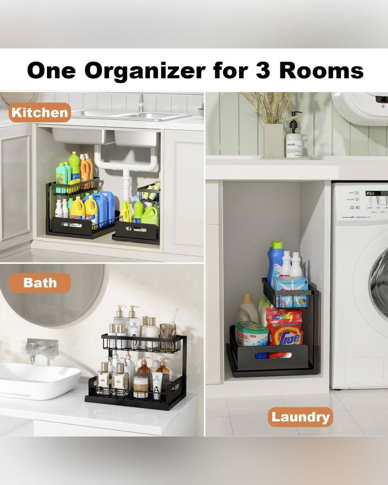 Pull-Out Under-Sink Organizer