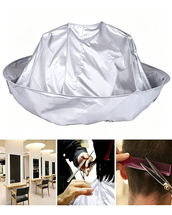 ✂🧹 Hair Cutting Cape with Catcher