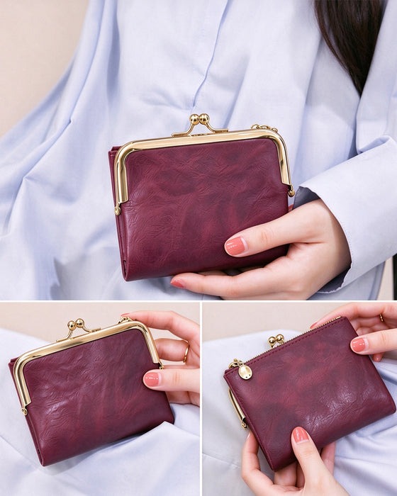 Mini Fashion Ladies Square Short Wallet