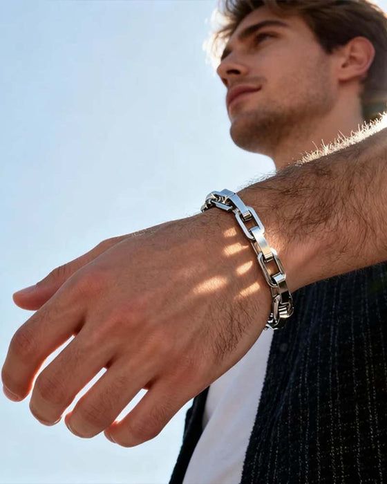 Square Titanium Steel Chain