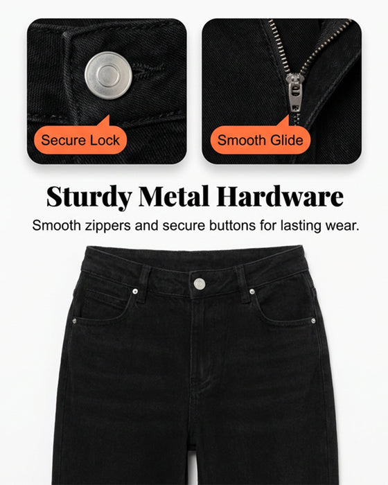 Loose Straight Leg Jeans