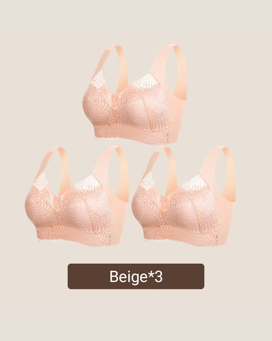 🤩LAST DAY OF SALE 🔥Ultimate Lifting & Support Lace Plus Size Bra
