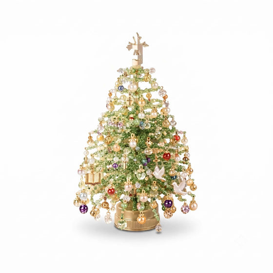 DIY Beaded Christmas Tree Ornament Craft Kit