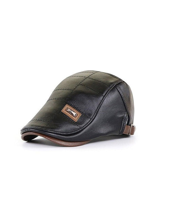 New Fashion Leather Beret