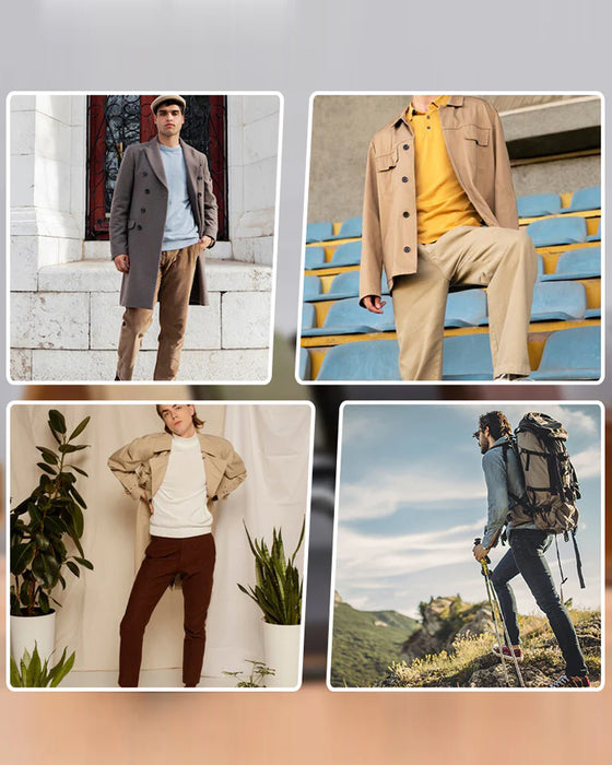 Men's Tactical Nylon Belt - Durable Buckle & Adjustable Size