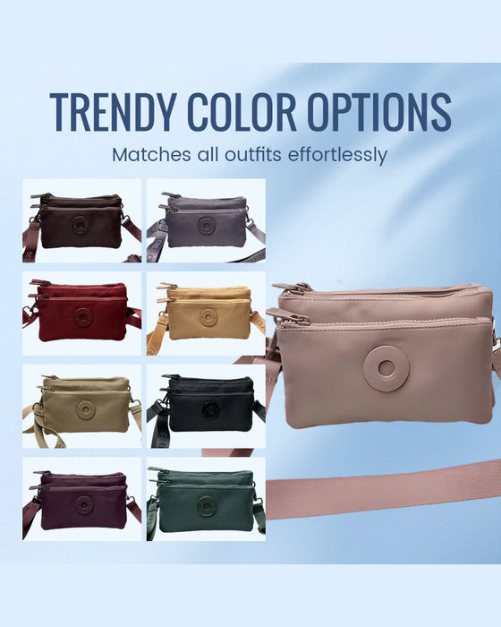 🔥Most Popular Items Among Women🔥Fashion Zip Crossbody Bag👝