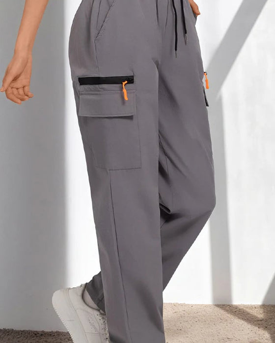 Drawstring Loose Casual Cargo Pants