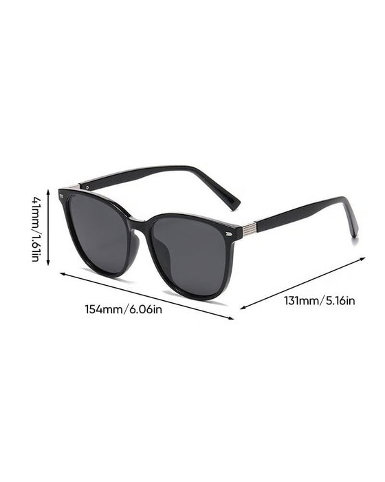Large-Frame Polarized Sunglasses