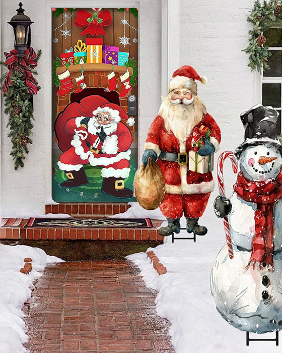 🌟2025 Christmas And Halloween Front Door Decoration