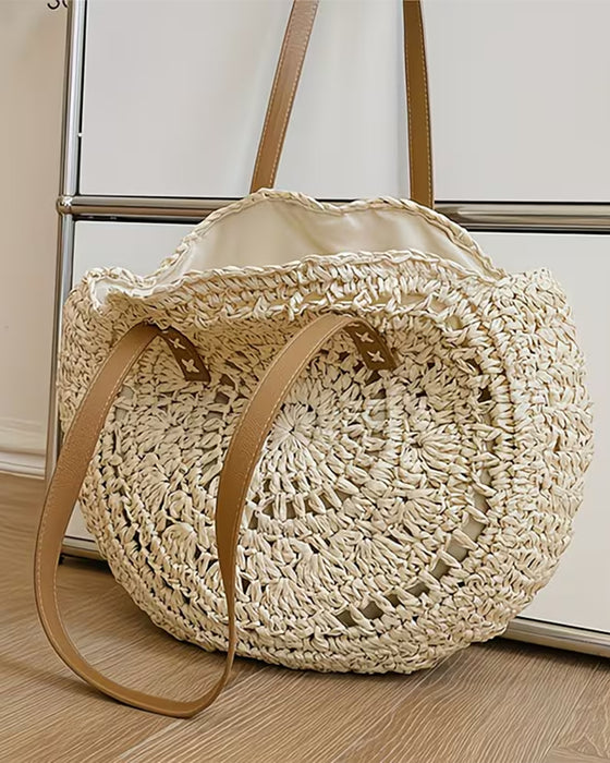 Handwoven Straw Bag