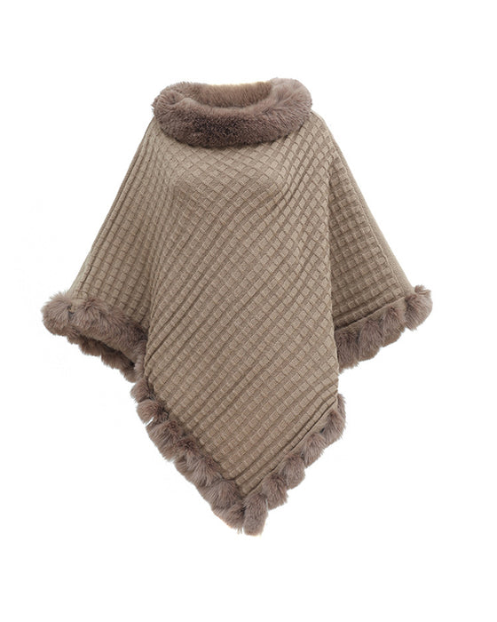 Ultra Warm Knitted Woman Scarf