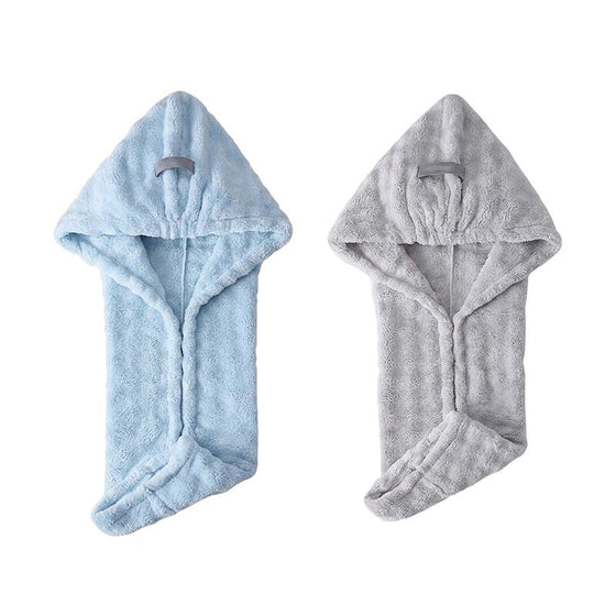 Ultra Absorbent Fast-Drying Hair Turban