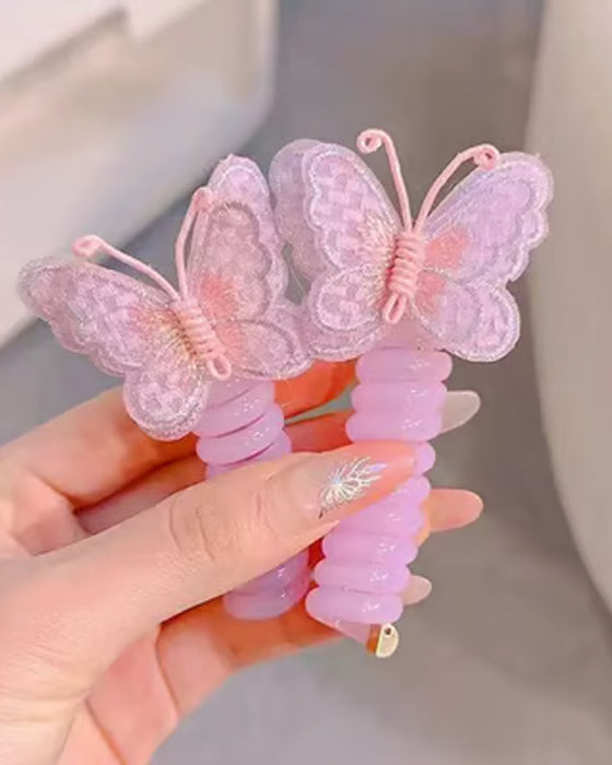 Butterfly Telephone Wire Hair Bands