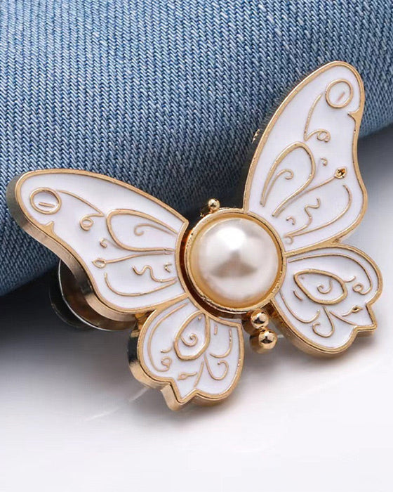 Pearl Butterfly Waist Buckle